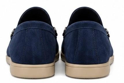 Mocassins Homme bleu marine en Daim Premium – Chaussures Casual Chic | GabStyle Gabon – Image 4