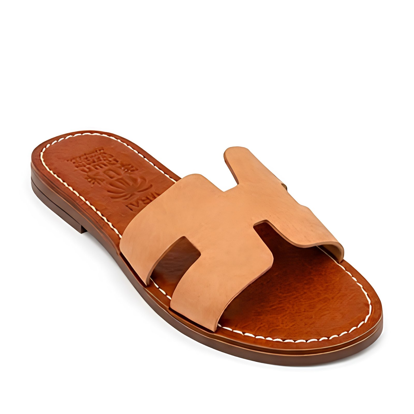 Babouche femme en cuir beige – Élégance et confort au quotidien – Image 4