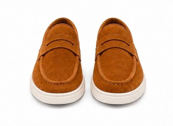 Mocassins homme en daim marron – Élégants et confortables – Image 2